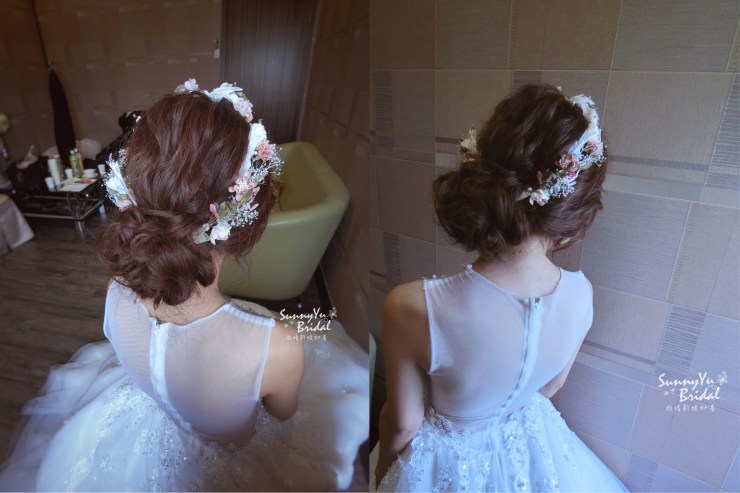 文定儀式｜嘉義婚攝推薦|婚禮紀錄|MR2|嘉義新秘推薦|新娘秘書｜新娘秘書推薦|雨晴新娘秘書｜文定造型｜進場造型｜日系編髮｜乾燥花花圈髮型｜