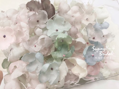 嘉義新娘秘書推薦|台北新娘秘書推薦|內湖新娘秘書推薦|新娘秘書推薦|清新氣質妝感|新娘秘書雨晴|日本手染花|手作新娘飾品