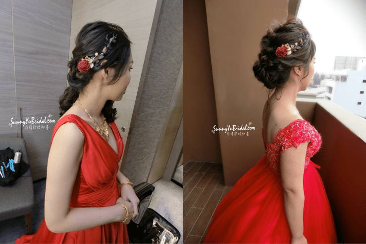 乾燥花新娘飾品｜乾燥花髮飾｜手作新娘飾品｜台北內湖南港新娘秘書雨晴｜新娘秘書推薦｜乾燥花新秘推薦