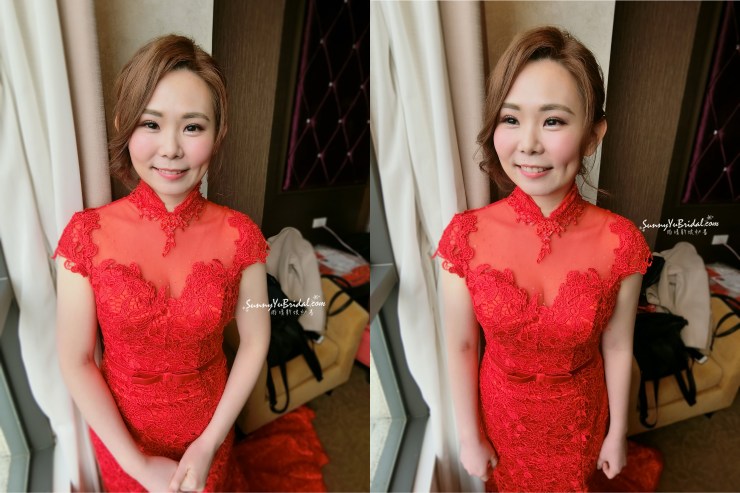 台北新秘推薦│新娘秘書｜新秘雨晴│新秘推薦│新娘秘書推薦｜新娘妝感│自然透亮底妝｜氣質自然眼妝｜清新眼妝｜新娘文定造型｜皇品國際酒店｜溫蒂婚紗｜嘉義新秘推薦｜短髮新娘造型