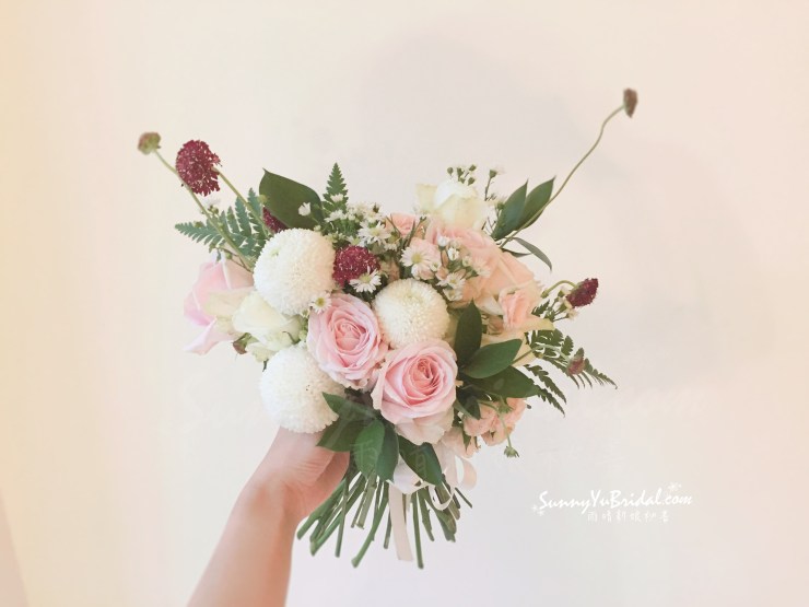 新娘捧花｜捧花｜歐式捧花｜韓式捧花｜自然系捧花｜空氣流線感捧花｜玫瑰捧花｜乒乓捧花｜台北新秘推薦｜台北新娘秘書推薦｜新秘雨晴SunnyYu｜