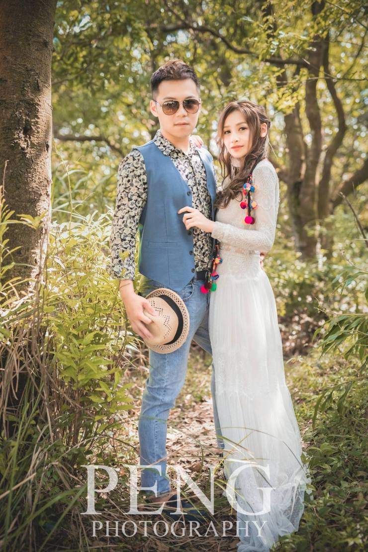 波西米亞|台北新娘秘書|新娘妝髮|新秘雨晴|婚攝彭彭|波希米亞|Bohemia|貳月婚紗|TM時間男人|仙氣|新郎西裝|男士西服