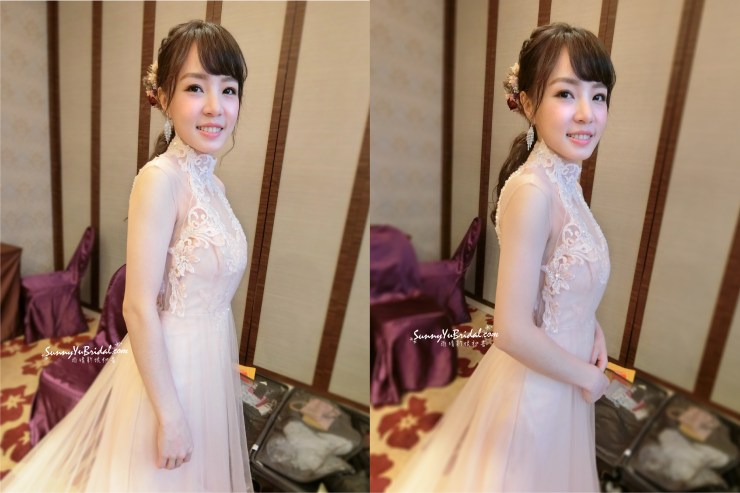 敬酒妝髮｜低馬尾｜乾燥花｜台北新娘秘書｜新秘推薦｜新秘雨晴｜林莉婚紗｜君悅酒店｜白紗｜新娘造型｜結婚髮型｜黑髮造型｜新娘妝髮｜氣質妝感｜甜美妝感｜妹妹頭新娘造型｜高領禮服