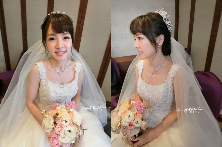 白紗進場妝髮｜台北新娘秘書｜新秘推薦｜新秘雨晴｜林莉婚紗｜君悅酒店｜白紗｜新娘造型｜結婚髮型｜盤髮造型｜黑髮造型｜新娘妝髮｜白紗氣質妝感｜甜美妝感｜皇冠造型｜妹妹頭新娘造型｜長頭紗