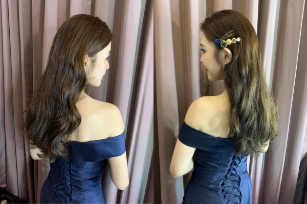 新娘秘書,台北新娘秘書,台北新秘推薦,內湖新娘秘書推薦,新娘秘書推薦,新娘髮型,新娘妝,南港新秘,東湖妝髮,新秘,眼妝,眼型調整,透亮妝感,氣質名媛,韓系髮型,簡約俐落,台北新秘推薦雨晴,深藍色婚紗,透亮妝感,韓系妝感,韓系造型,光澤肌