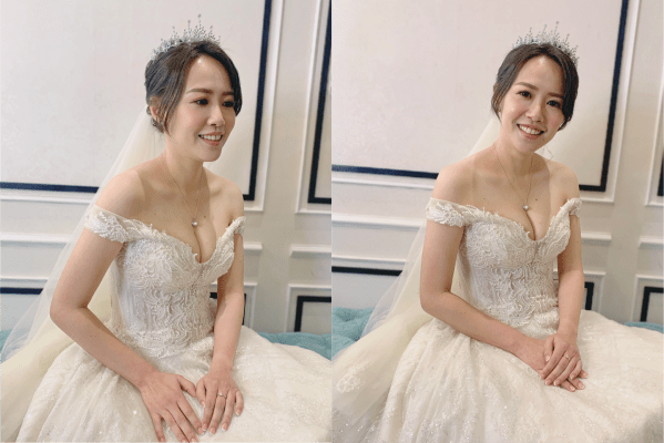 白紗造型｜盤髮造型｜新娘婚禮白紗造型｜新娘宴客婚紗造型｜圓眼眼妝｜皇冠飾品｜台北新娘秘書推薦雨晴｜新秘雨蒨｜台北新秘雨晴｜彭園八德館｜葉子婚禮攝影｜蘇菲雅婚紗｜自然清新妝感｜調整眼型｜眼妝｜小歐美妝感｜簡約妝感｜編髮造型