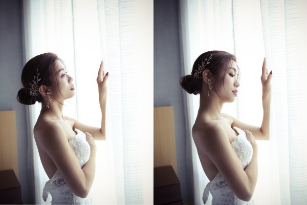 寒舍艾美酒店｜新秘雨晴｜台北新秘推薦｜內湖妝髮梳化造型｜韓風造型｜魚尾白紗｜魚尾禮服婚紗｜低盤髮造型｜包頭造型｜簡約髮型｜自然清新妝感｜新娘婚禮髮型｜白紗造型