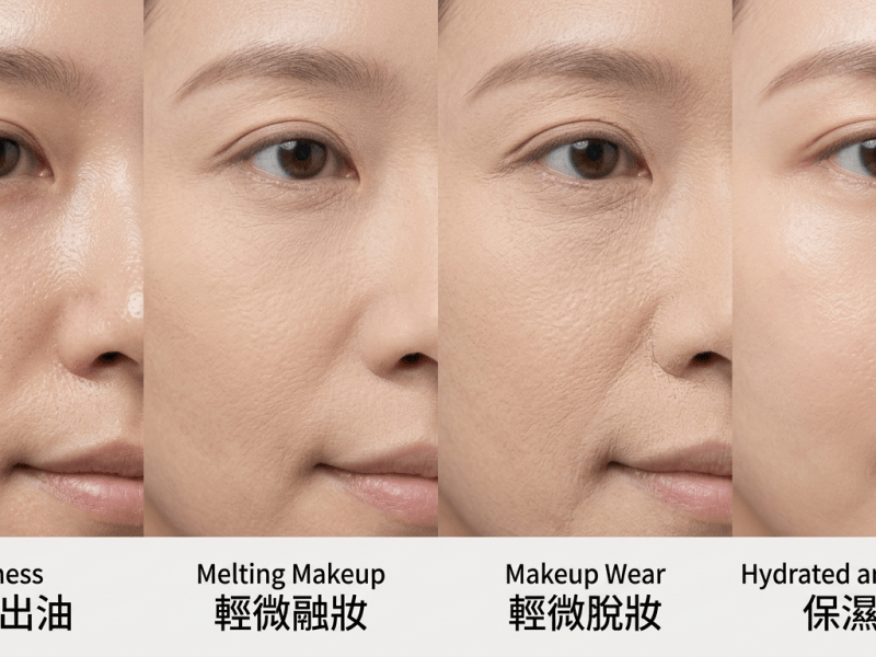【彩妝教學】出油vs融妝vs脫妝，差別是什麼？by妝髮造型師雨晴